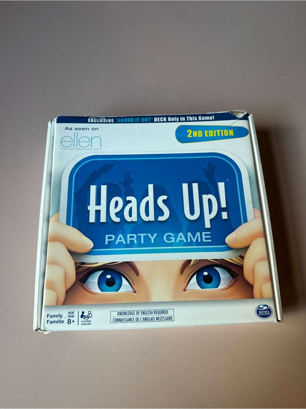 Heads Up! Party Game - Blue (2nd Edition)